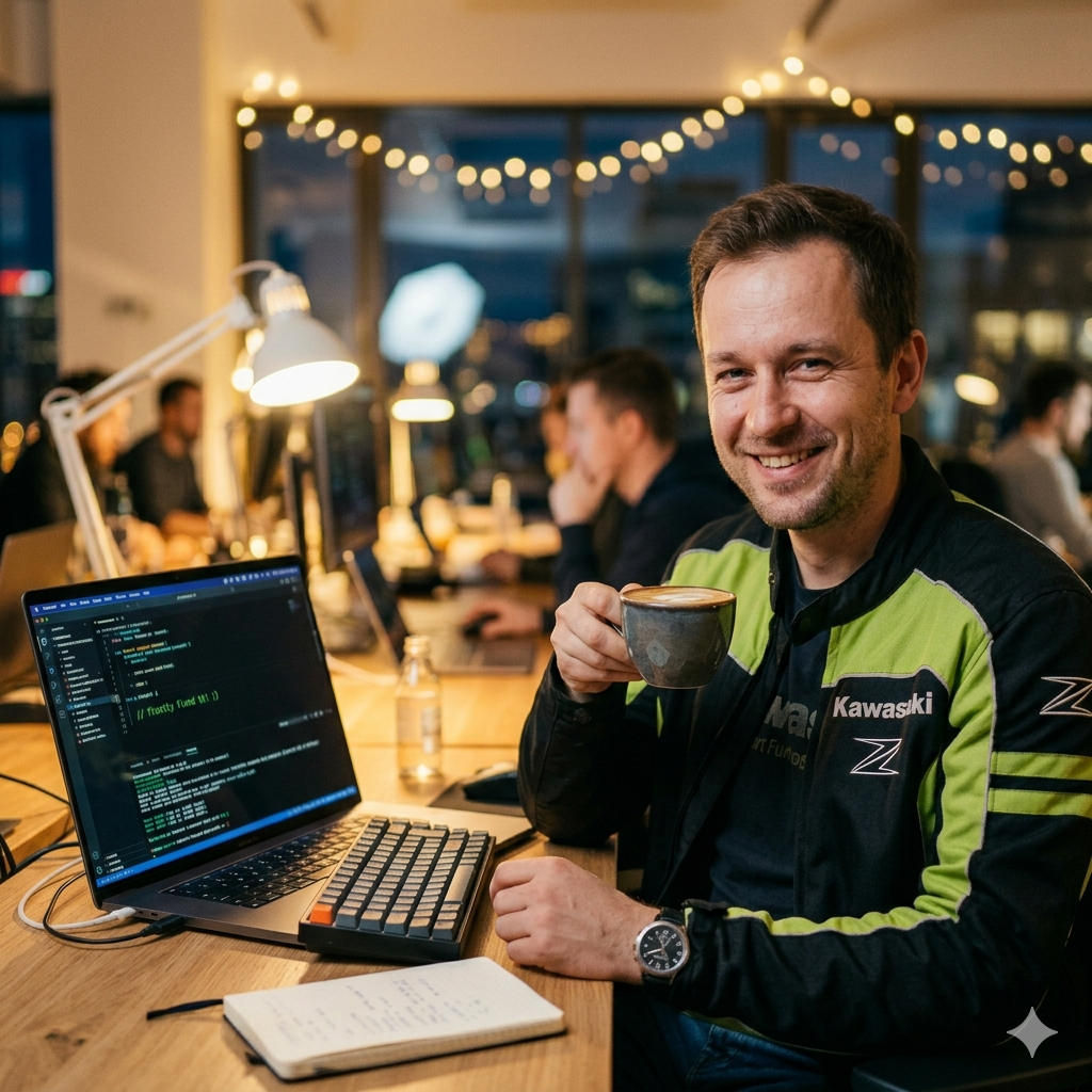 Ondřej Novotný, zakladatel CoreVaib Engine